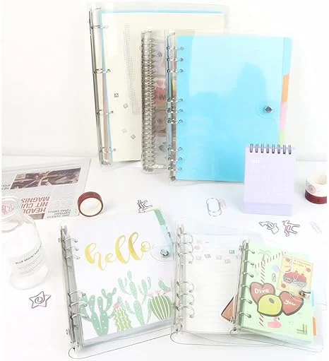A5/A6 PVC Soft Shell Transparent Binder - Image 7