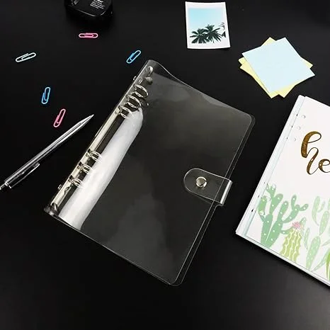 A5/A6 PVC Soft Shell Transparent Binder - Image 6