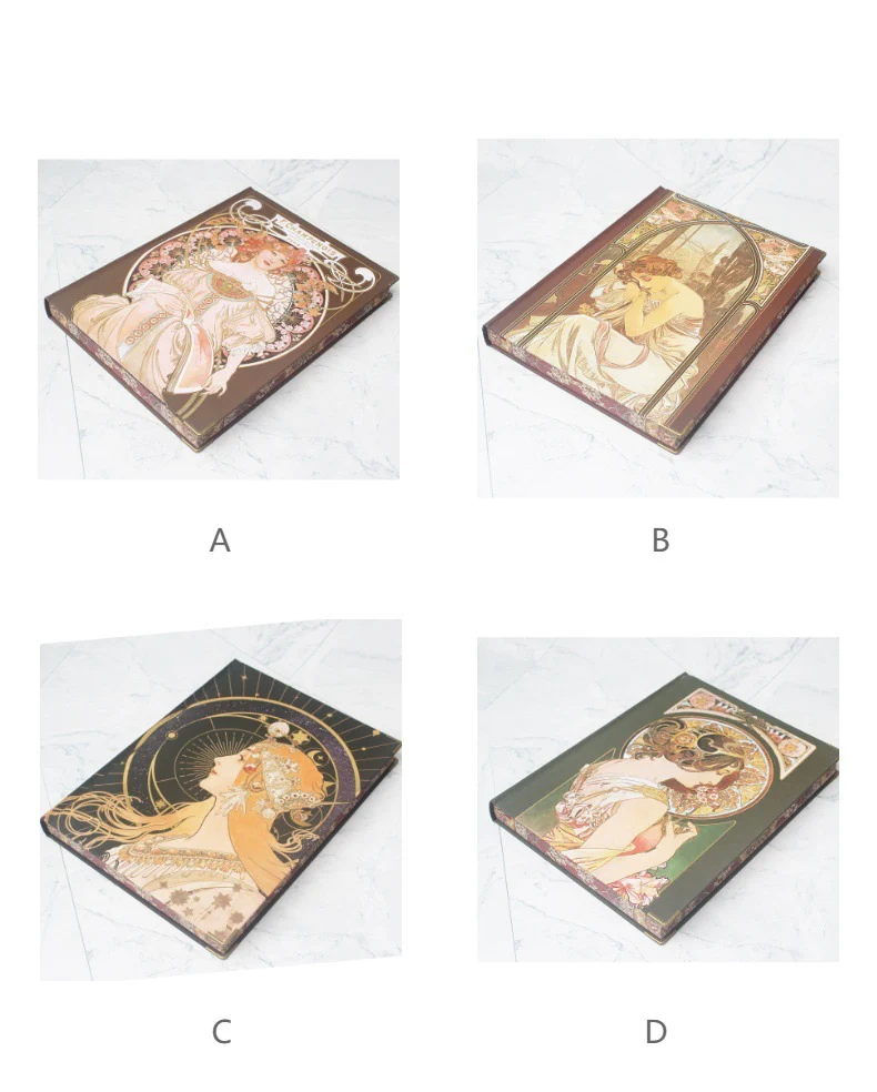 Alphonse Maria Mucha Inspired Large Sketchbook and Scrapbook - Image 11