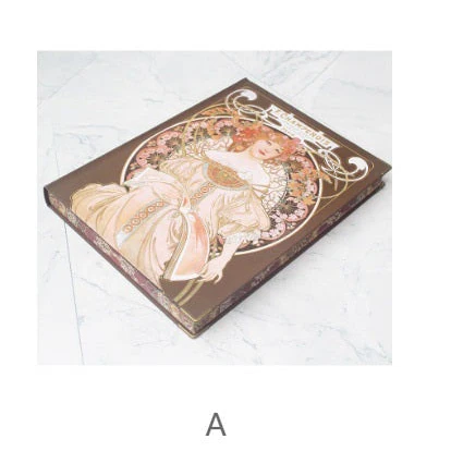 Alphonse Maria Mucha Inspired Large Sketchbook and Scrapbook - Image 12