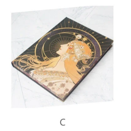 Alphonse Maria Mucha Inspired Large Sketchbook and Scrapbook - Image 14