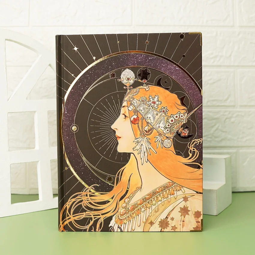 Alphonse Maria Mucha Inspired Large Sketchbook and Scrapbook - Image 3