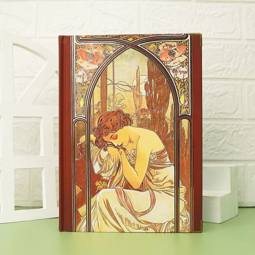 Alphonse Maria Mucha Inspired Large Sketchbook and Scrapbook - Image 6