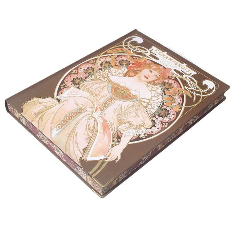 Alphonse Maria Mucha Inspired Large Sketchbook and Scrapbook - Image 7