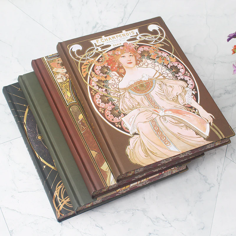 Alphonse Maria Mucha Inspired Large Sketchbook and Scrapbook - Image 9