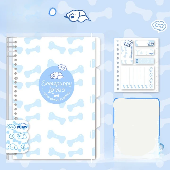 B5 Happy Puppy Paradise Binder Set - Image 4