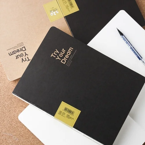 Classic Two-Way Double-Sided Plain Diary and Journal - Image 5