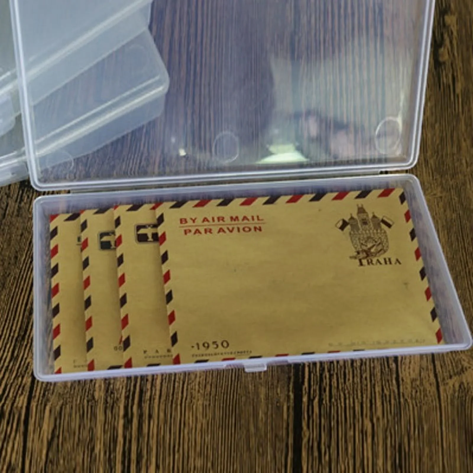 Hard PVC Transparent Organizer Box - Image 3