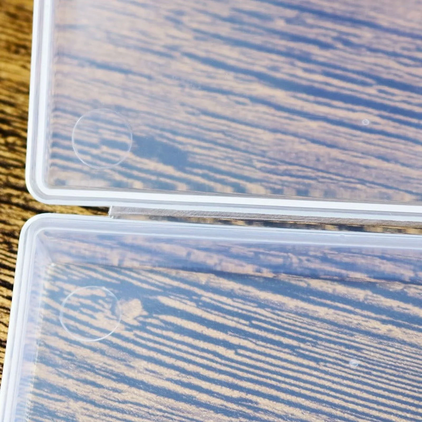 Hard PVC Transparent Organizer Box - Image 5