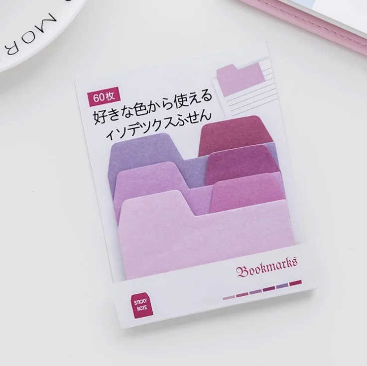 Fresh Gradient Color Multi-Color Index Sticky Note - Image 4