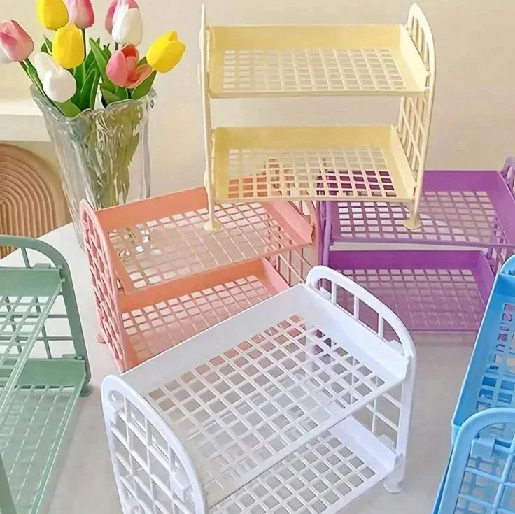 Multifunctional Desktop Stationery Rack and Storage Stand - Image 3