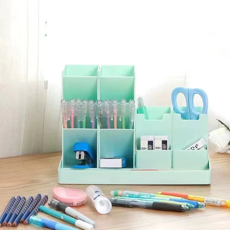 Multifunctional Desktop Storage Pen and Stationery Organizer - Image 3