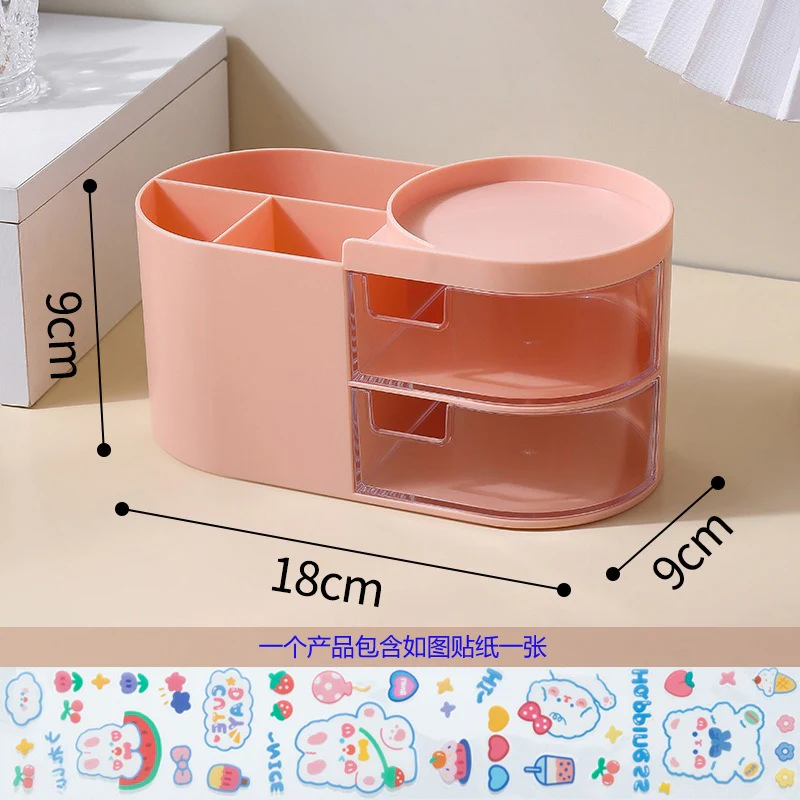 Multiple Compartments Cosmetic and Stationery Storage Box - Image 10