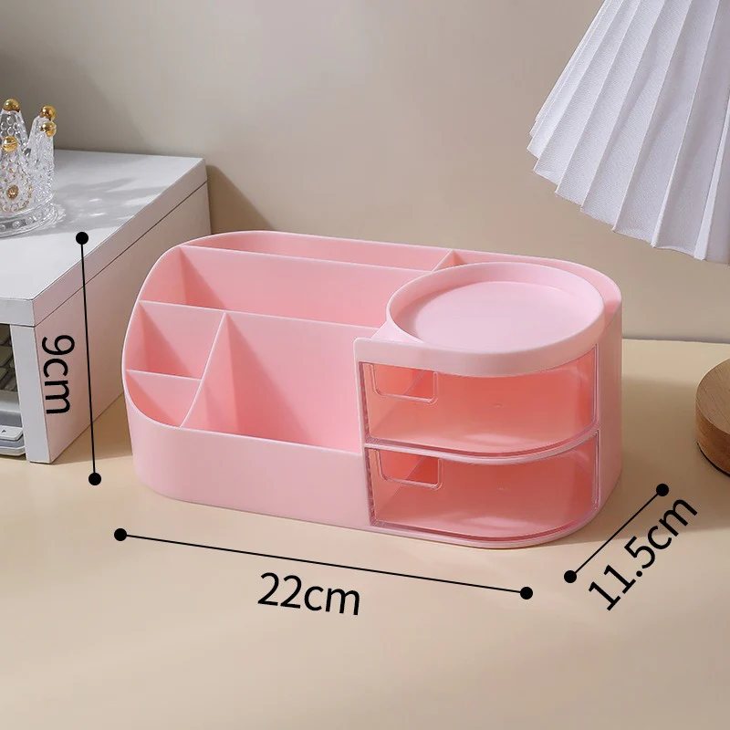 Multiple Compartments Cosmetic and Stationery Storage Box - Image 22