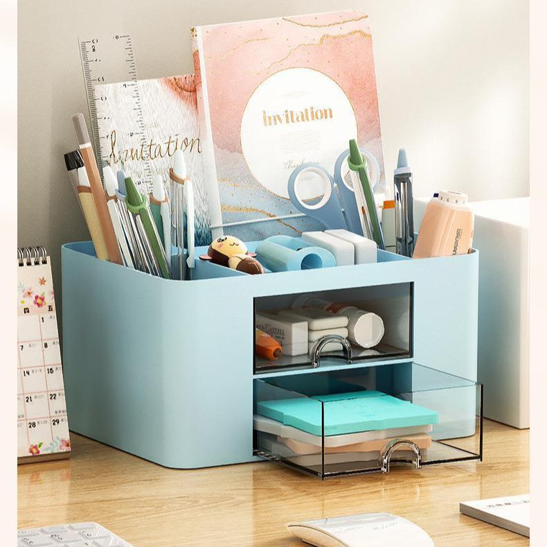 Multiple Compartments Stationery & Desk Organizer - Image 10