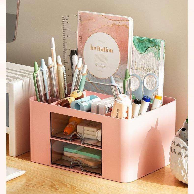 Multiple Compartments Stationery & Desk Organizer - Image 11