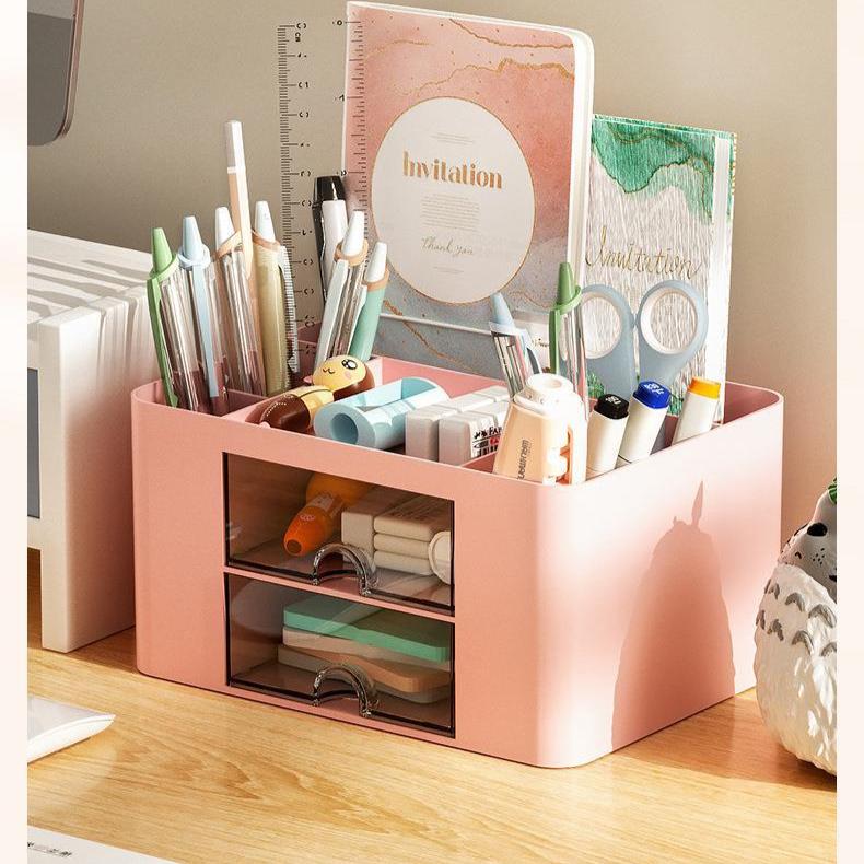 Multiple Compartments Stationery & Desk Organizer - Image 13