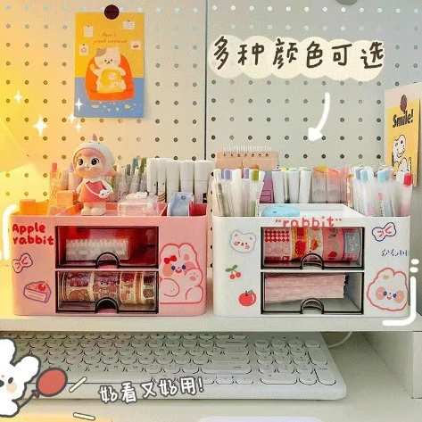 Multiple Compartments Stationery & Desk Organizer - Image 9