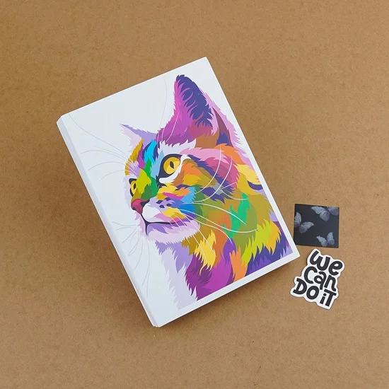 NFT Art Cover Thick Sketchbook - Image 3