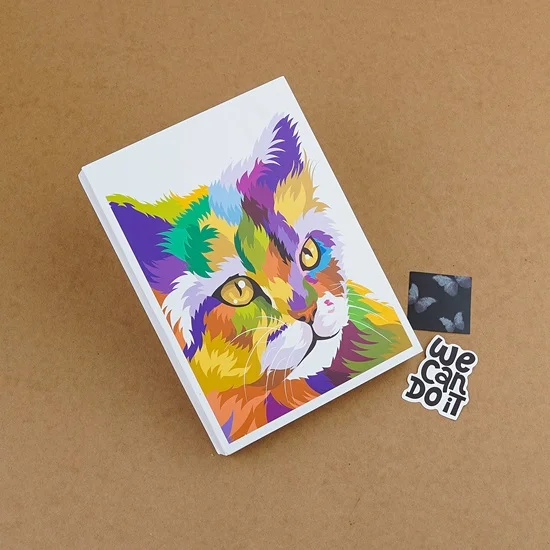 NFT Art Cover Thick Sketchbook - Image 4