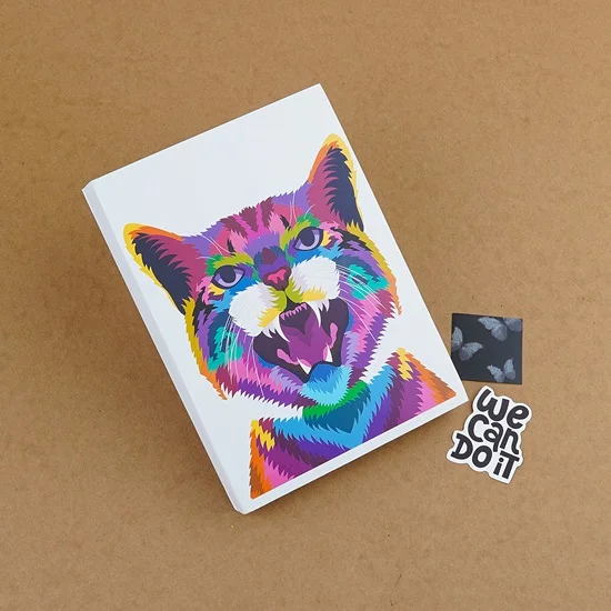 NFT Art Cover Thick Sketchbook - Image 5