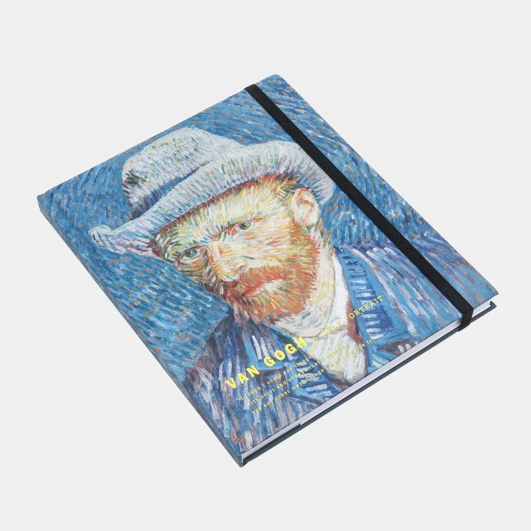 Vincent Van Gogh Square Shape Hardcover Thick Page Sketchbook - Image 5