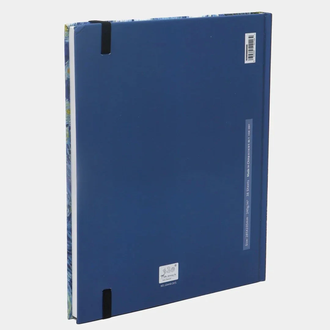 Vincent Van Gogh Square Shape Hardcover Thick Page Sketchbook - Image 6