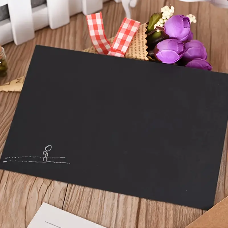 50 Pcs Vintage Blank Kraft Card Sheets - Image 10