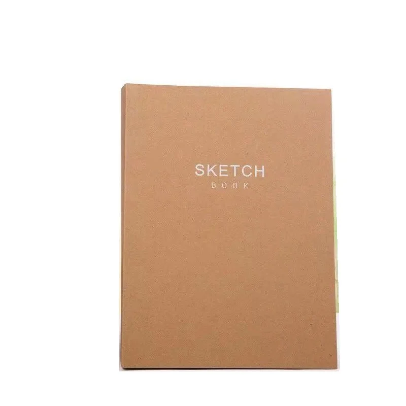 Vintage Kraft Blank Cover Sketch Book - Image 3